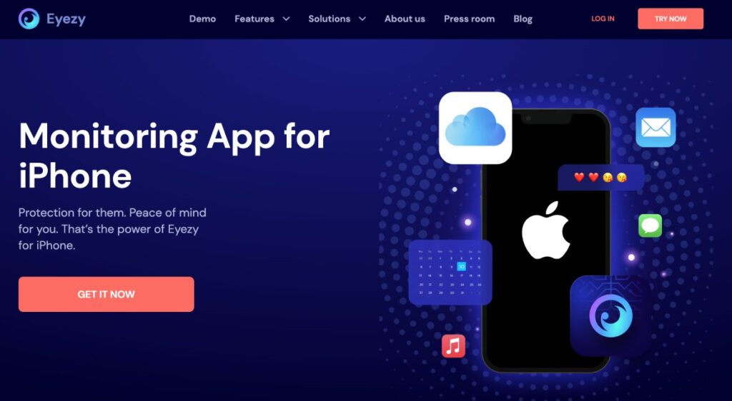 application de suivi eyezy pour iphone