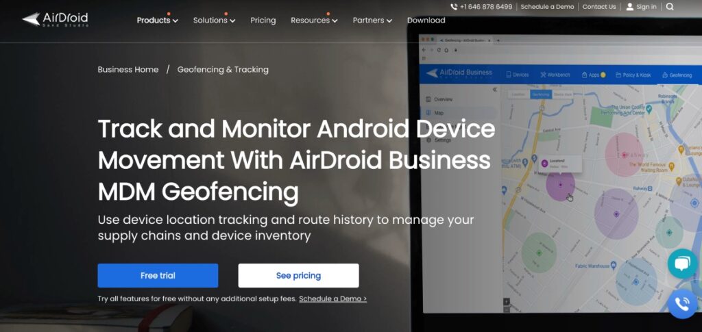 airdroid location tracking