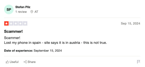 Recenzja celltrack trustpilot3