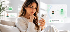 cómo saber dónde está una persona por whatsapp